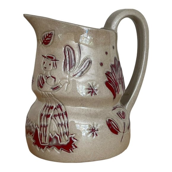Galagray Ware Pitcher Vintage Farmhouse Decor